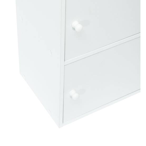 Meuble blanc à portes WERKA PRO - 3 portes (80 x 40 x 29 cm) - Image 5