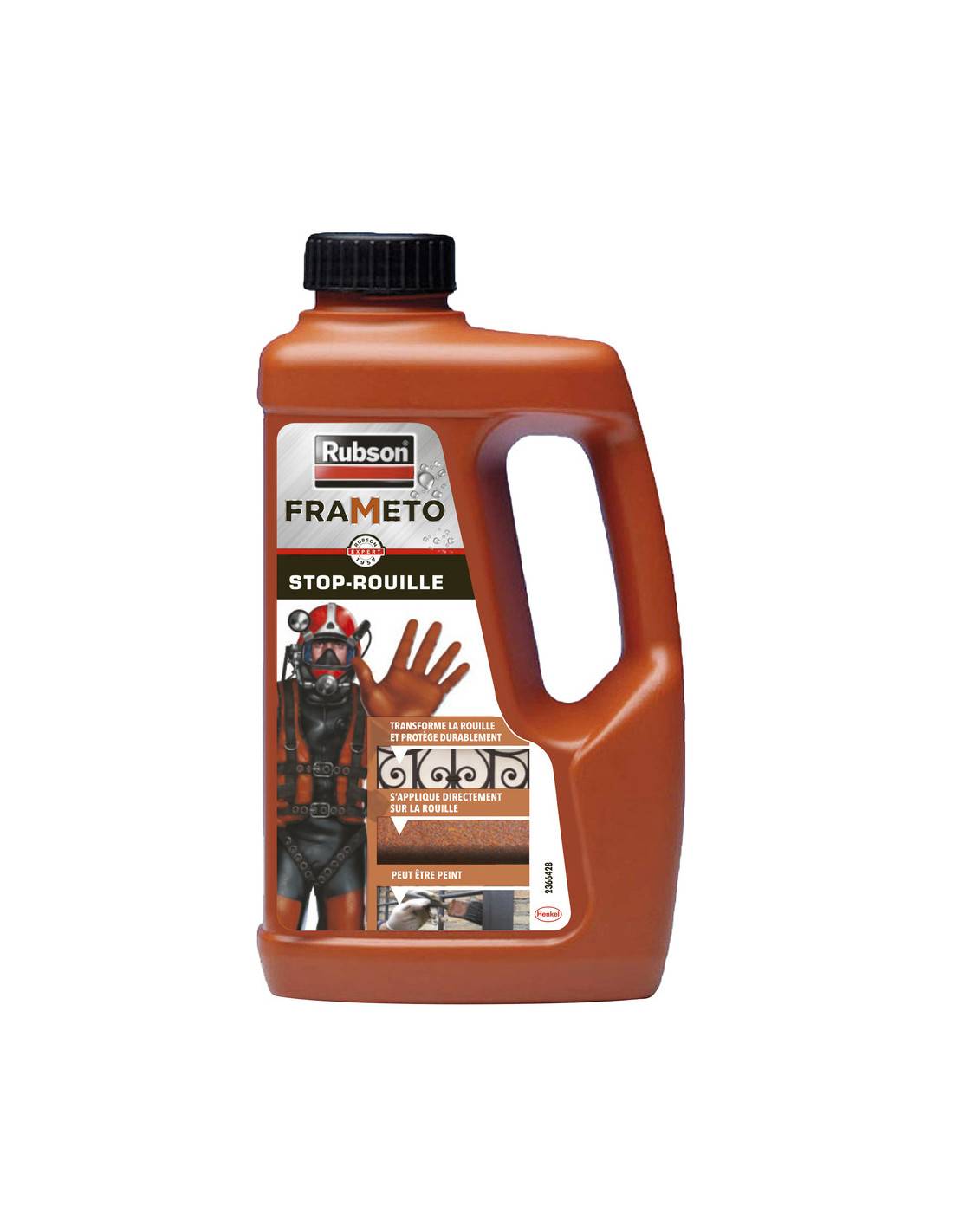 Rubson - Frameto Antirouille 500ml Convertisseur De Rouille Puissant - Rubson