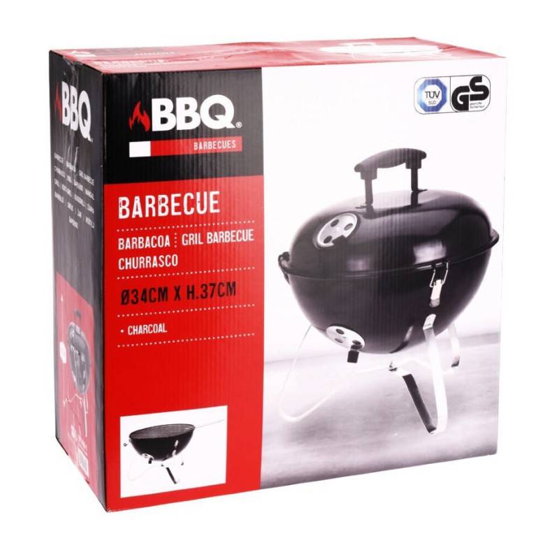 Barbecue de table D34 avec couvercle métal noir - Image 3