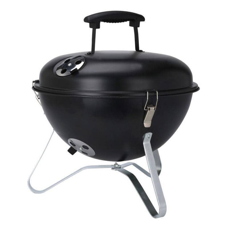 Barbecue de table D34 avec couvercle métal noir - Image 1