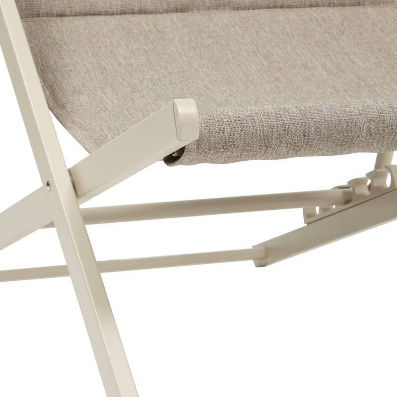Hesperide - Chilienne de jardin empilable pliable Lunivia argile - Hespéride - Image 10