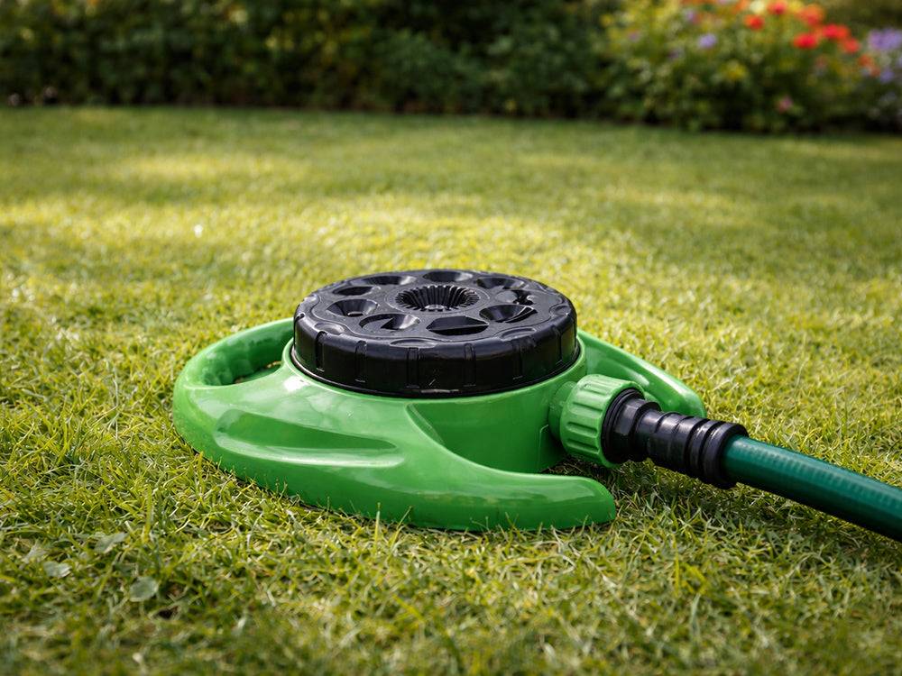 Arroseur de jardin à 9 fonctions, pivotant à 360°, pour l'arrosage du jardin, modèle DIVODV - Image 4