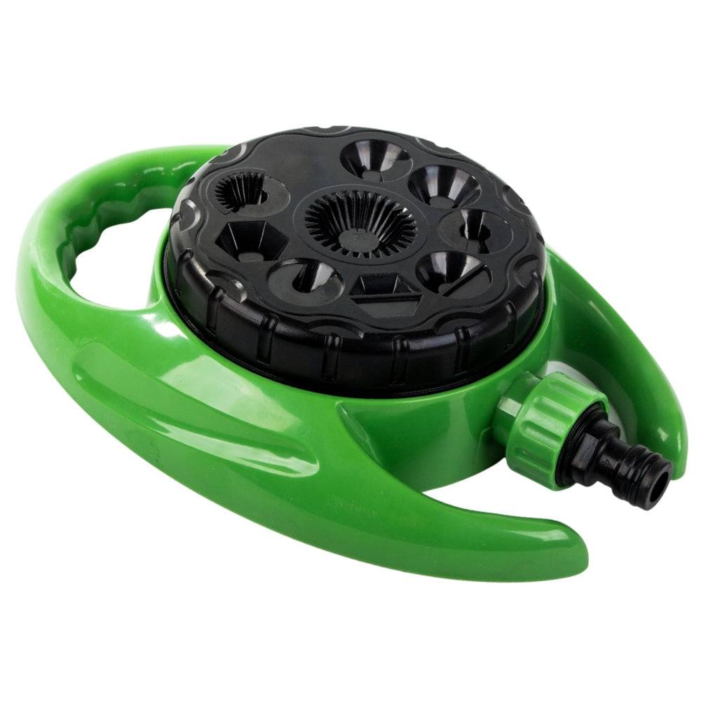 Arroseur de jardin à 9 fonctions, pivotant à 360°, pour l'arrosage du jardin, modèle DIVODV - Image 2
