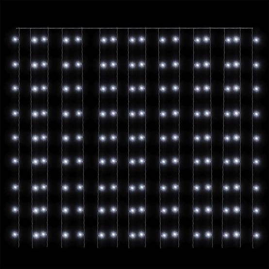 Rideau Lumineux LED 300 LED Décoration Murale 3x3m Blanc Froid – ComfortXL Outdoor Living - Image 6