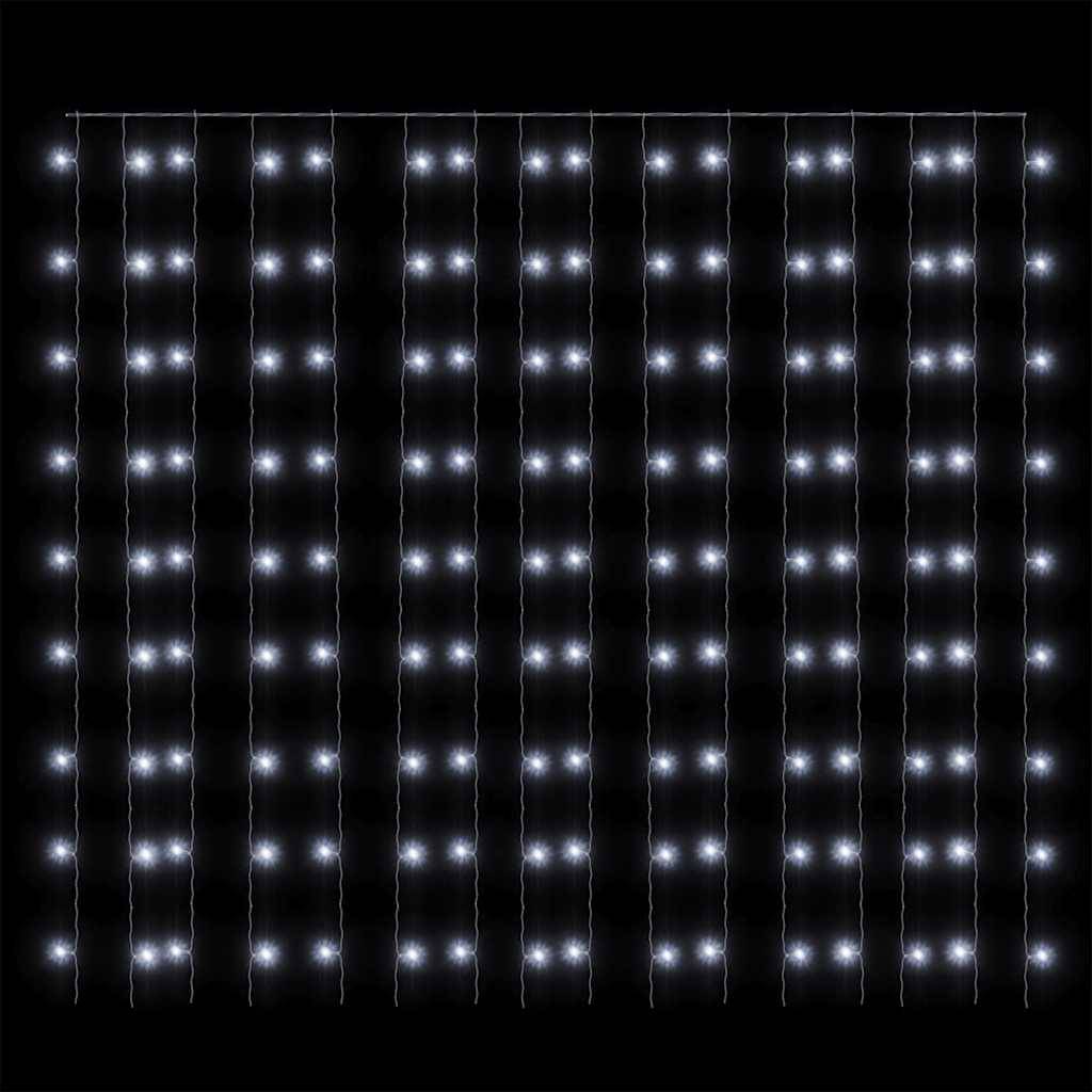 Rideau Lumineux LED 300 LED Décoration Murale 3x3m Blanc Froid – ComfortXL Outdoor Living - Image 6