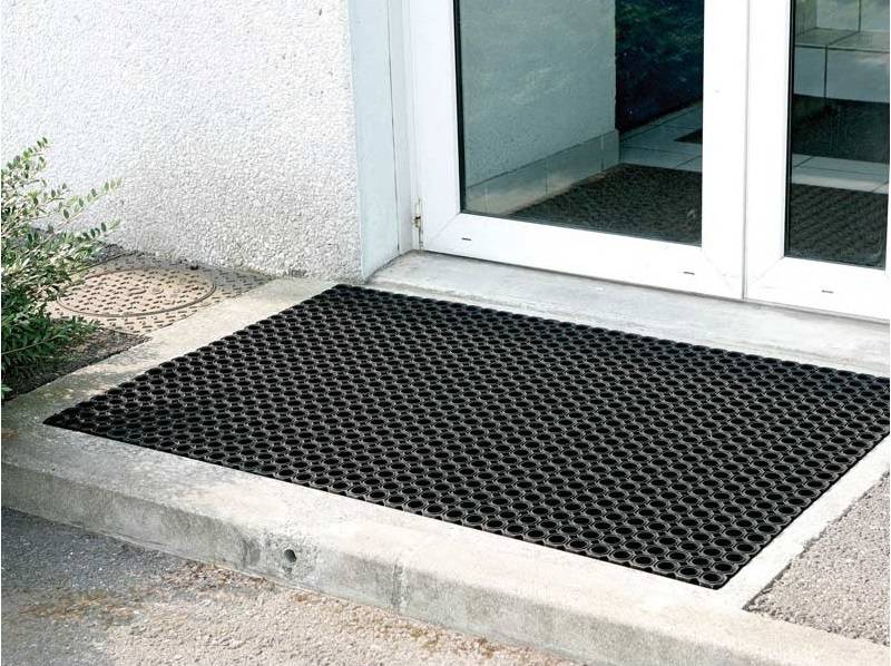 Tapis caillebotis caoutchouc épaisseur 14mm 40x60cm - IDS - M98 - Image 3