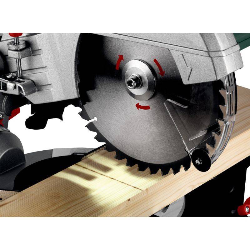 Metabo - Scie à onglets METABO KS 216 M - 1100W Ø 216 mm - 610216000 - Image 4