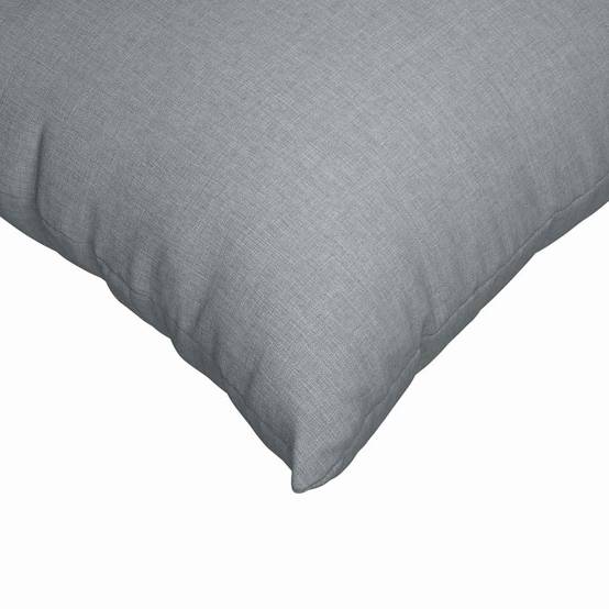 Coussins de Canapé en Tissu Lot de 2 Déhoussables pour Salon Intérieur Gris Clair 70x50 cm – ComfortXL Outdoor Living - Image 7