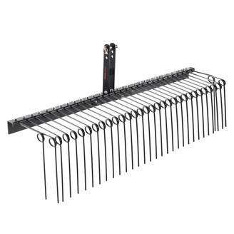 Vevor - VEVOR Rateau paysager remorque, 1830 mm, 32 dents acier. Pour tracteur, feuilles, herbe.