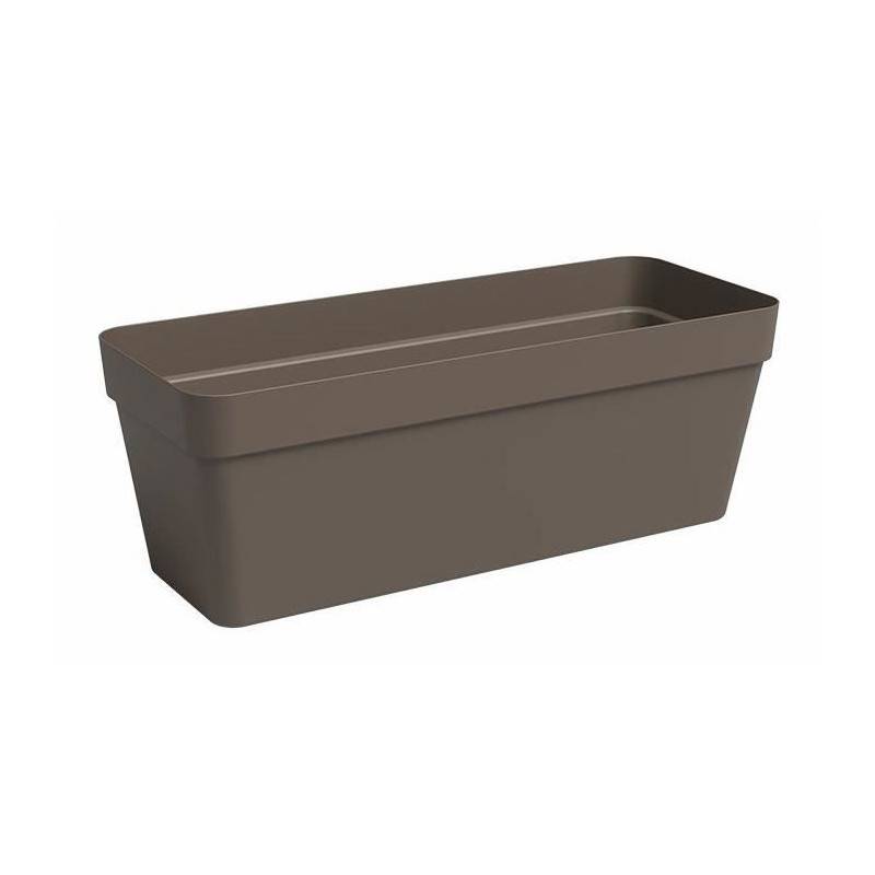 Jardiniere - Plastique - Bronze - Rectangulaire - L49,9 X P20 X H18,1cm - Artevasi - Image 1