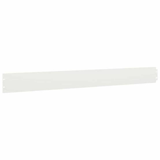 Bordure Massif Acier Laminé Souple Délimitation Espaces Verts 103x10cm Blanc - ComfortXL Outdoor Living - Image 5