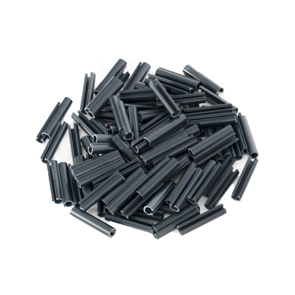 Sans Marque - Clips de fixation pour kit brise vue occultant - lot de 50 Unité Gris - Image 1