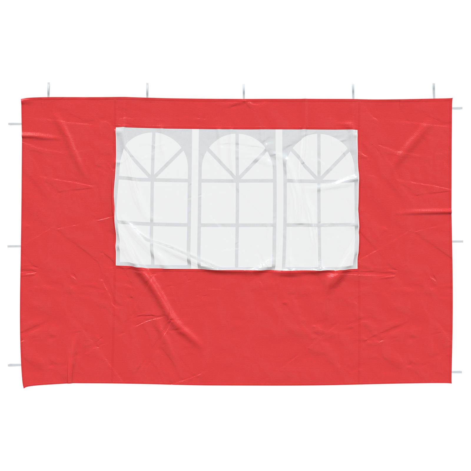 Parois de tente de fête PE rouge 300 x 195 cm - PANGIVO - Image 3
