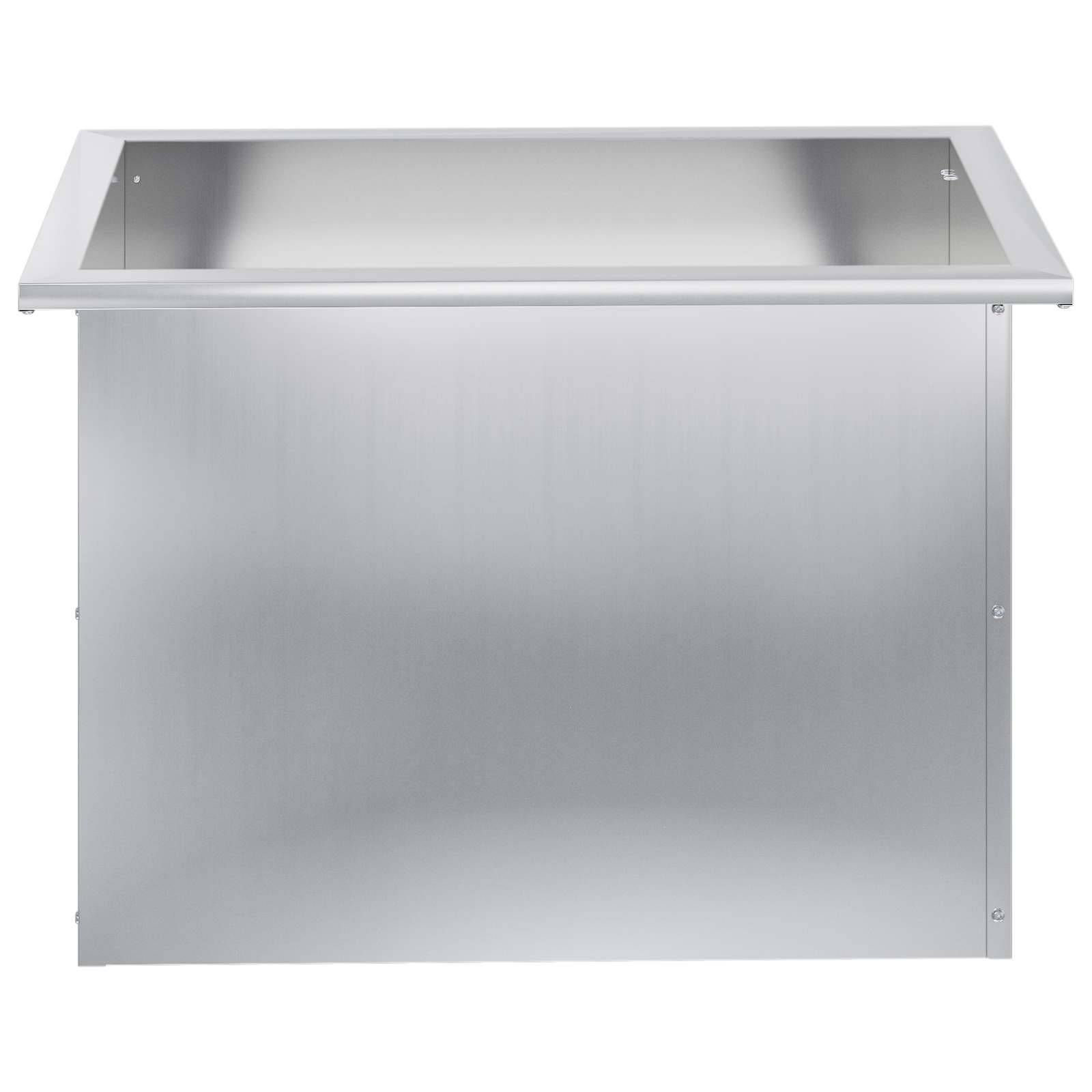 Vidaxl - Jardinière de jardin avec LED 2 pc-Pot de fleur-Bac à fleurs Argenté 40 x 60 x 40 cm 828662 - Image 5