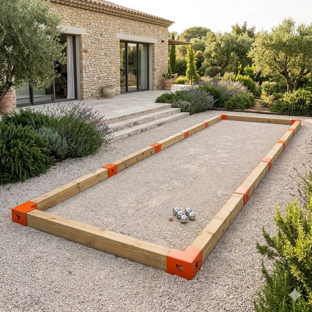 Tp Toys - Terrain de pétanque de 10 x 2 M - Image 1