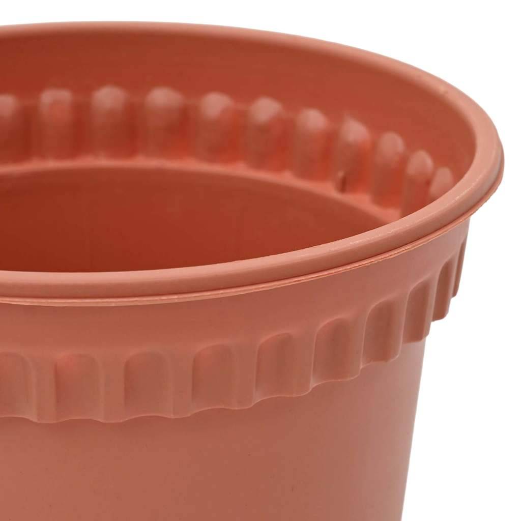 Vidaxl - Pots de plantes 24 pc Rouge brique Plastique vidaXL 3403265 - Image 9