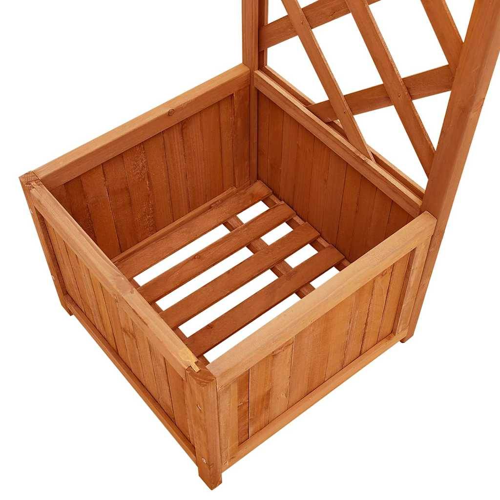 Maison Chic - Pergola de jardin, arche de jardin avec jardinière Bois pin massif MP623 - Image 6