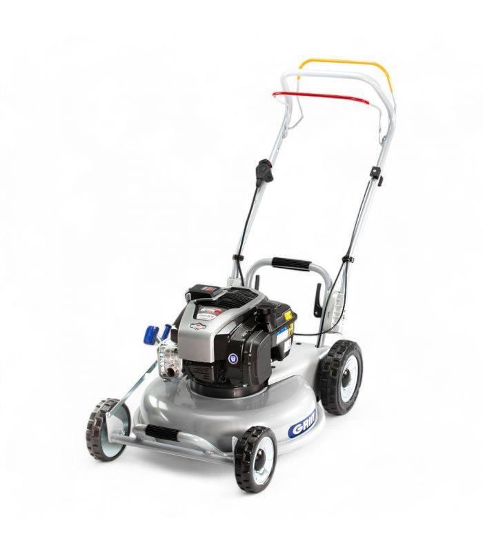 Grin - Tondeuse à gazon mulching professionnelle 53 cm, démarrage électrique, 190 cm³ Briggs Stratton - GRIN PM53A-INST - Image 1