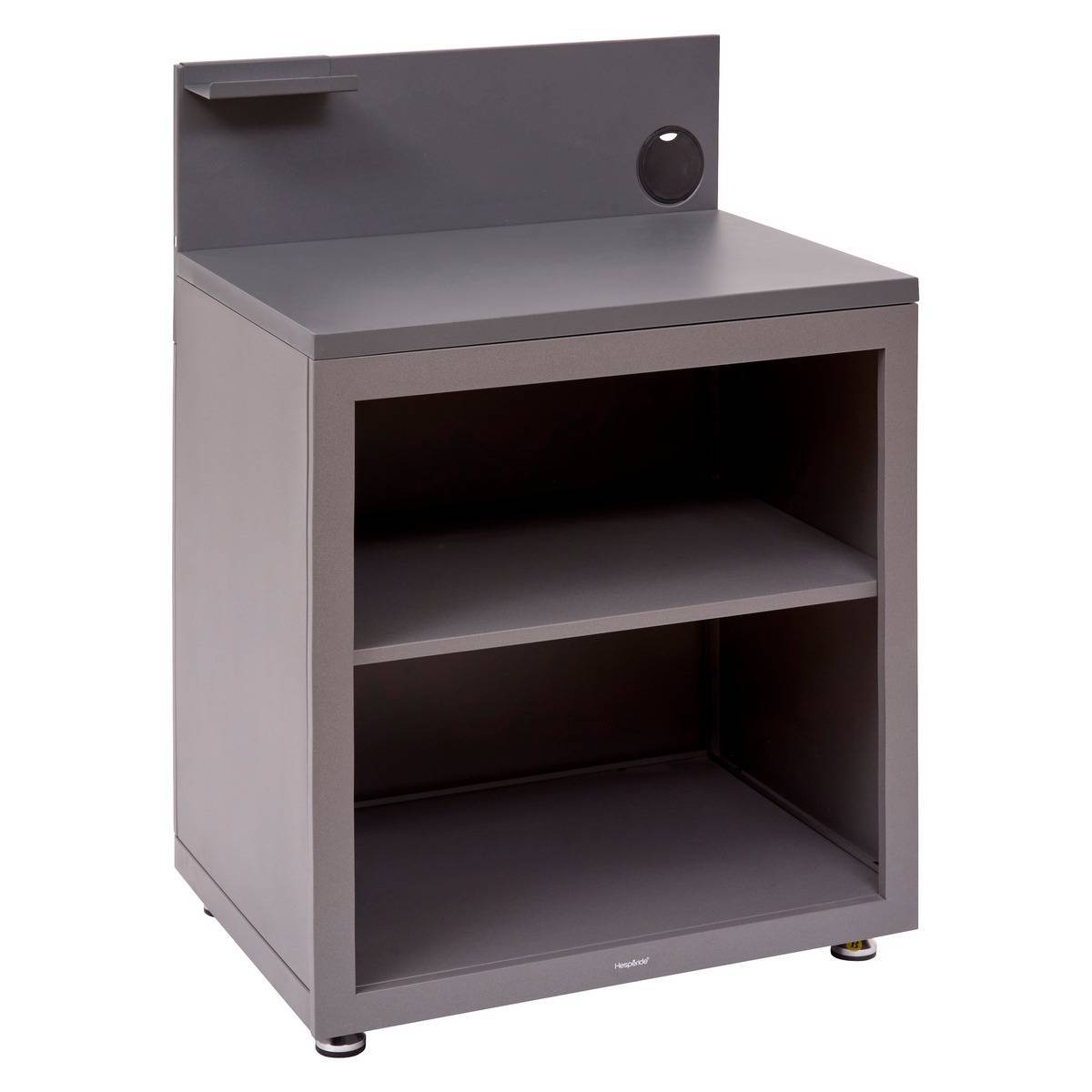 Hesperide - Module 2 niveaux pour cuisine d'été Oxyana gris graphite Hespéride - Image 1
