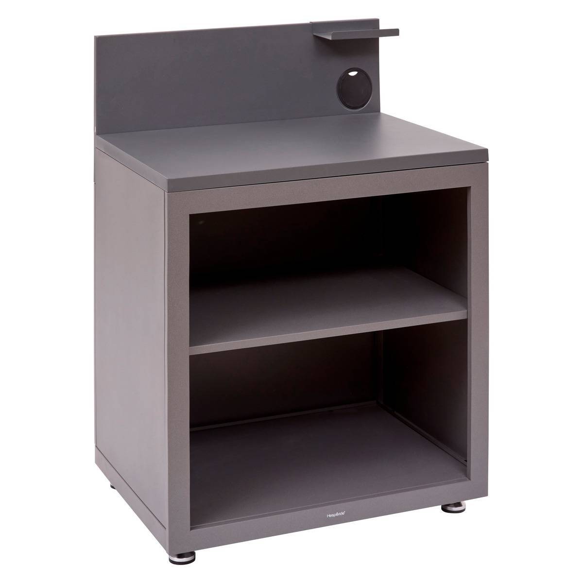Hesperide - Module 2 niveaux pour cuisine d'été Oxyana gris graphite Hespéride - Image 4