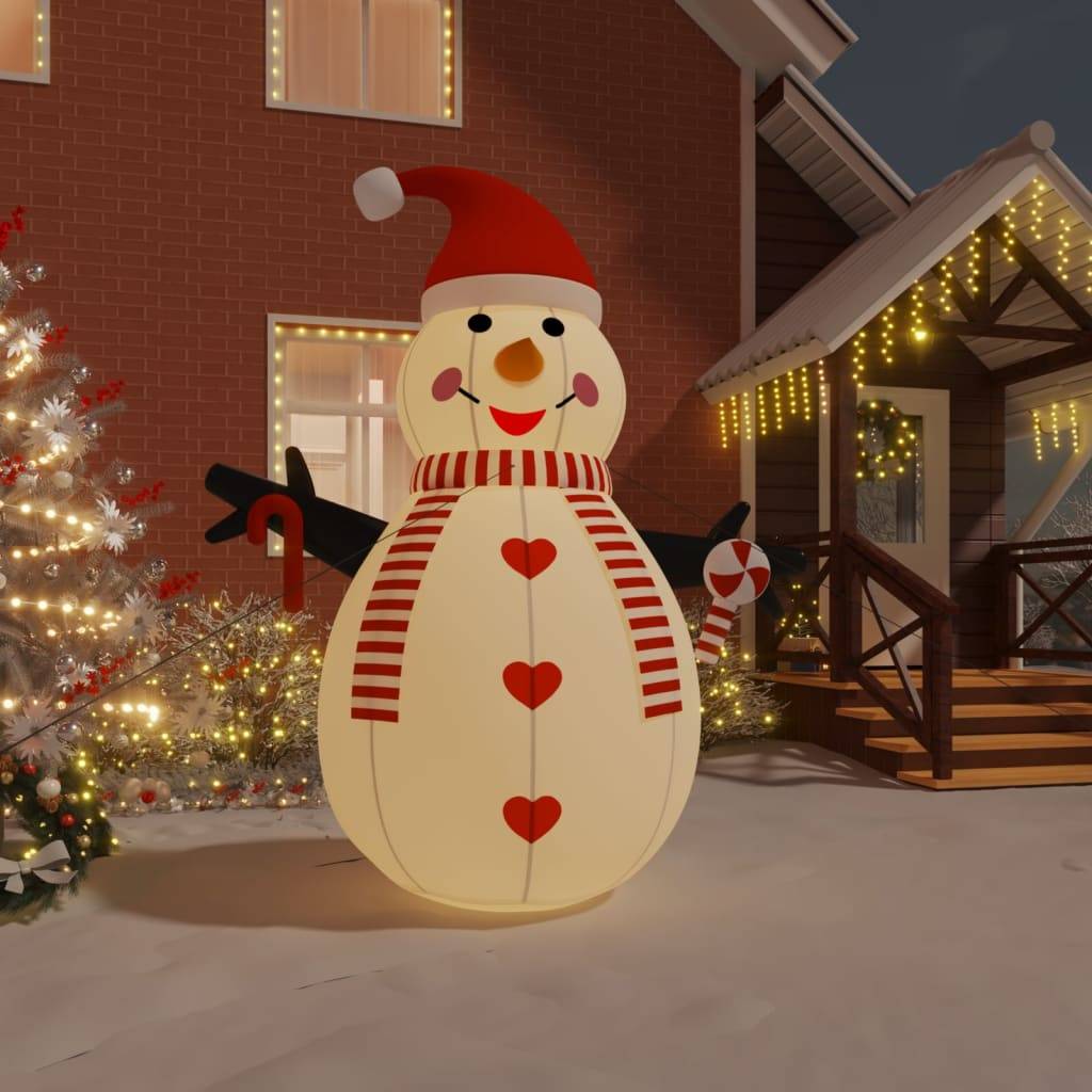 Vidaxl - Bonhomme de neige gonflable avec LED 300 cm vidaXL 345376 - Image 1