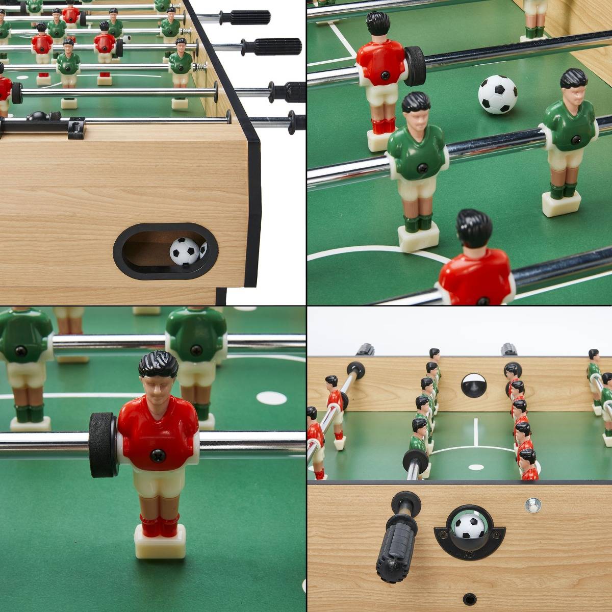 Baby-foot de table pour enfants - Neo-Sport - NS-439 - 2 balles - 4 poignées - Compteur Baby-foot de table pour enfants - Neo-Sport - NS-439 - 2 balles - 4 poignées - Compteur