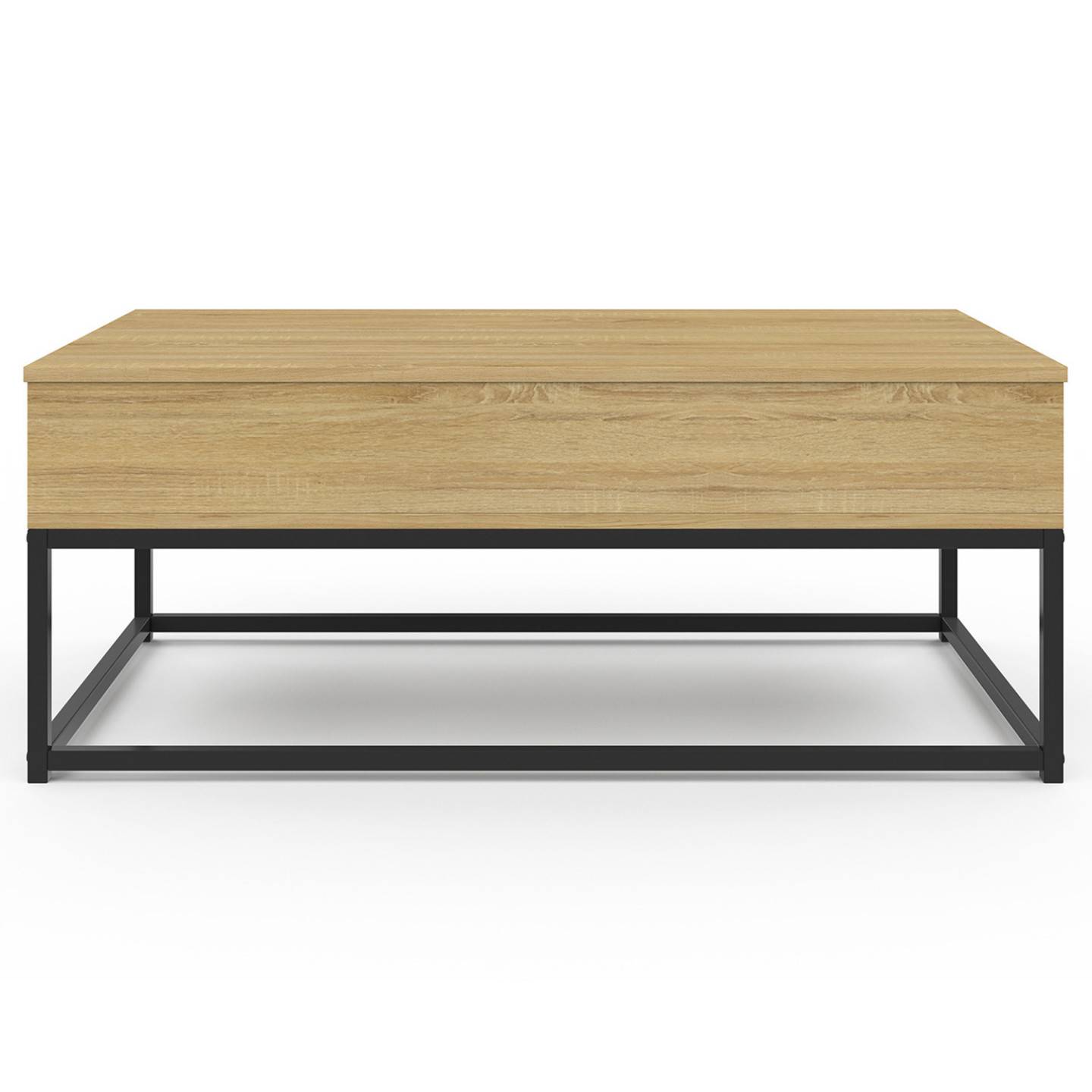 Table basse plateau relevable rectangulaire DETROIT design industriel - Image 3