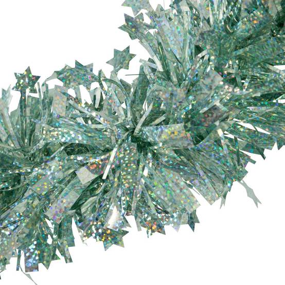 Guirlande de Noël étoile 100x6x2m vert amande ATMOSPHERA CREATEUR D'INTERIEUR - Image 2