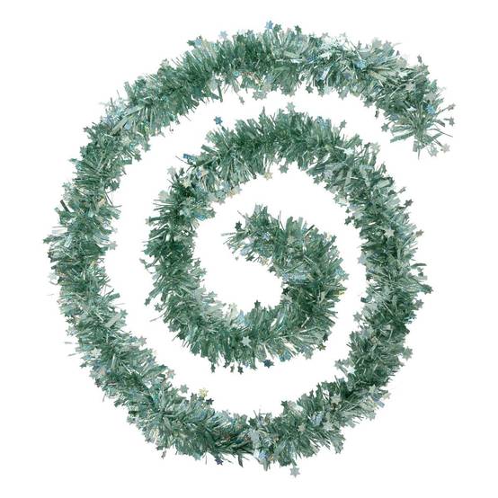 Guirlande de Noël étoile 100x6x2m vert amande ATMOSPHERA CREATEUR D'INTERIEUR - Image 1
