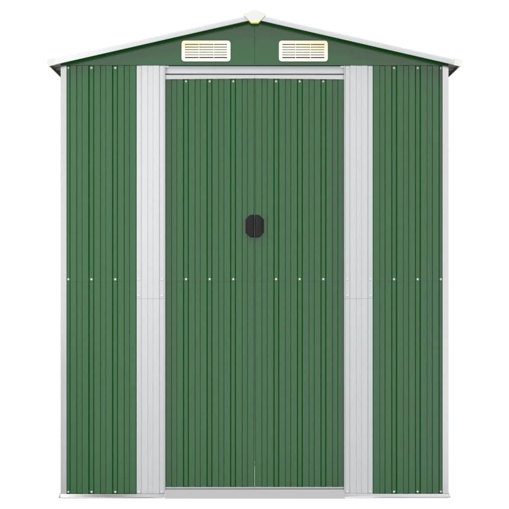Vidaxl - Abri de jardin Vert 192x689x223 cm Métal galvanisé vidaXL 3147433 - Image 5