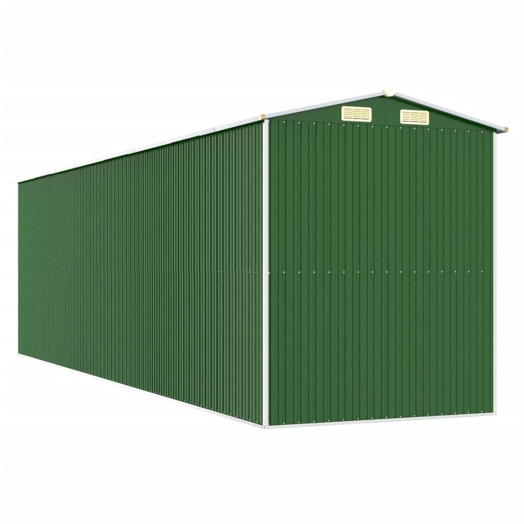 Vidaxl - Abri de jardin Vert 192x689x223 cm Métal galvanisé vidaXL 3147433 - Image 7