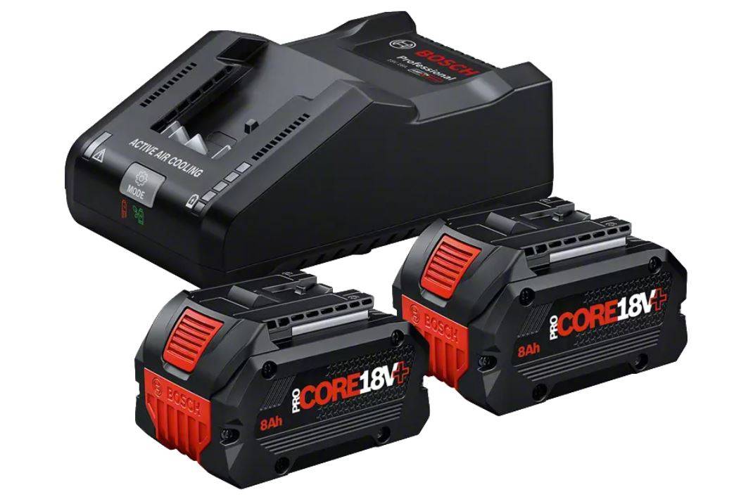 Bosch - 2 batteries PROCORE18V+ 8.0AH + chargeur GAL 18V-160 PROFESSIONAL - BOSCH - 4053423252668 - Image 1
