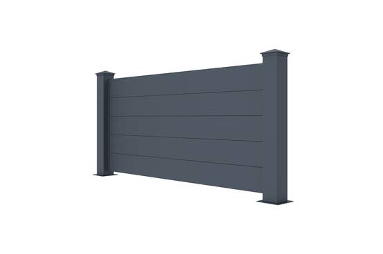 Casanoov Lot de 2 kits de clôture aluminium NIESEN H.90 cm - kits complet 3.8m - Image 4