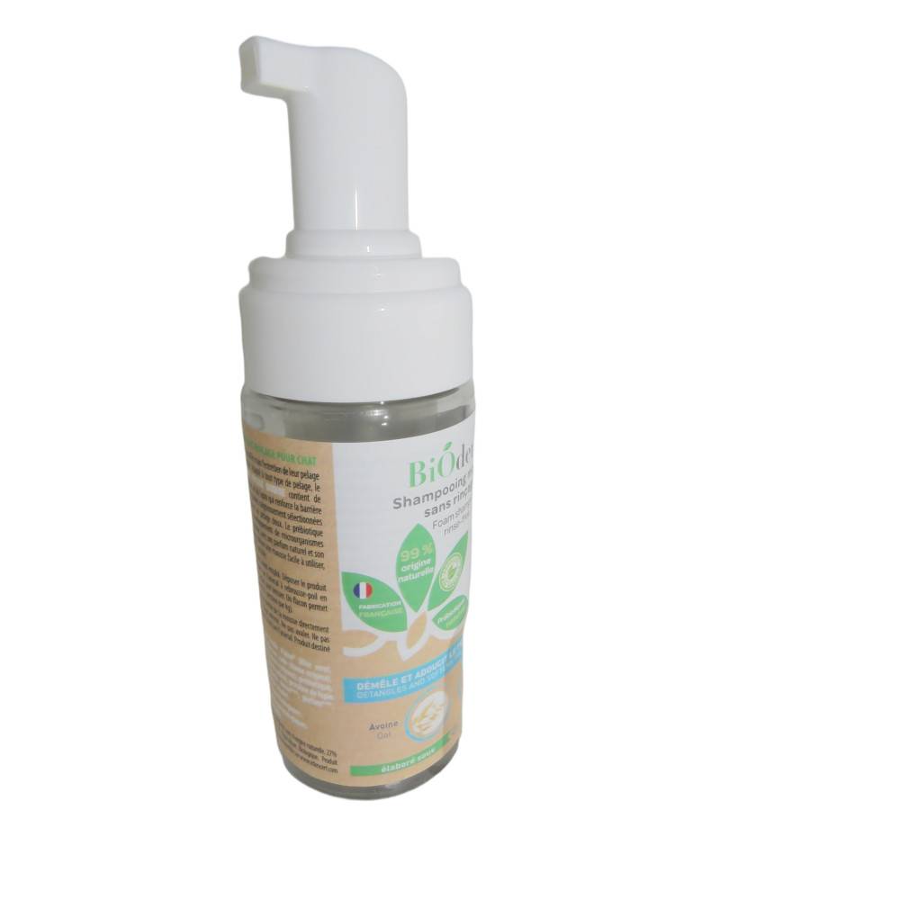 Francodex - Shampooing mousse sans rinçage 125 ml, pour chats - Image 3