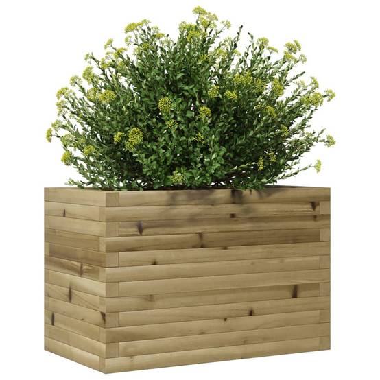 Jardinière en bois de pin traité autoclave pour jardin 70x40cm – ComfortXL Outdoor Living - Image 4