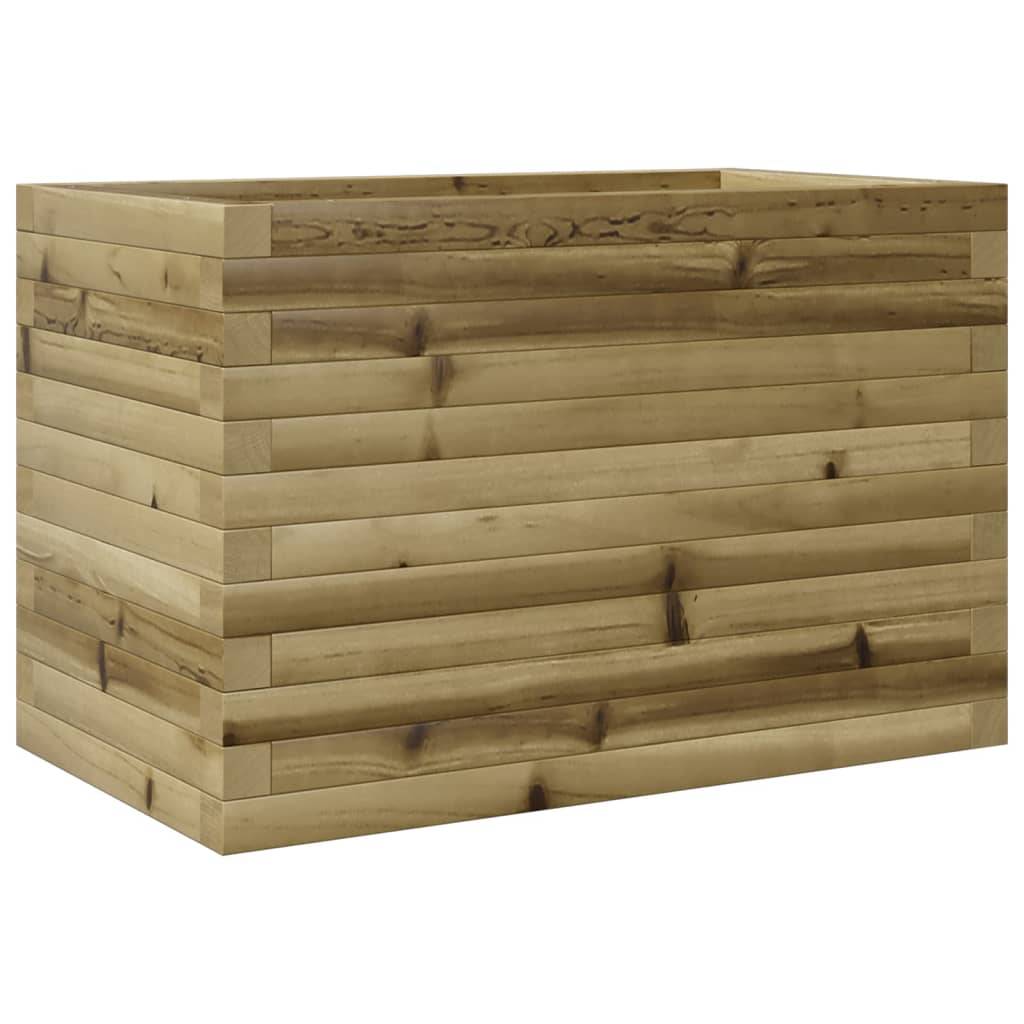 Jardinière en bois de pin traité autoclave pour jardin 70x40cm – ComfortXL Outdoor Living - Image 2