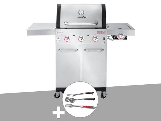 Char-broil - Barbecue à gaz Professional Pro S 3 + Kit 3 ustensiles - Char-Broil - Image 1