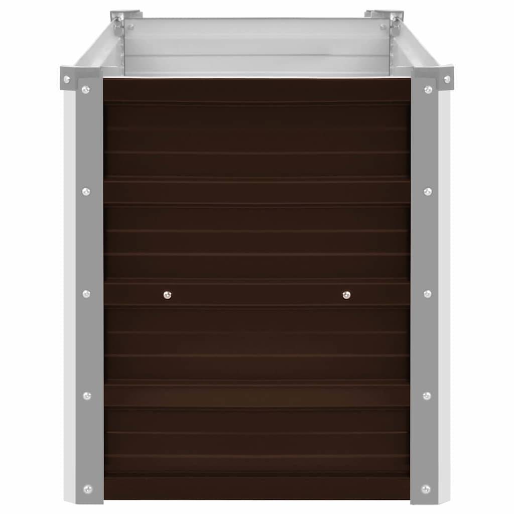 Prolenta Premium - Jardinière acier marron  160 x 40 x 45 cm  - Prolenta premium p328.5 - Image 5