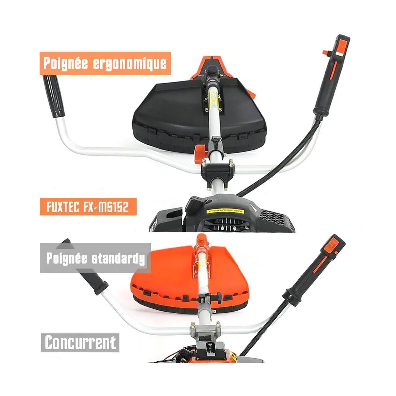 FUXTEC - Débroussailleuse thermique - FUXTEC FX-MS152 - 52cm3 3CV - FUXTEC - Image 8