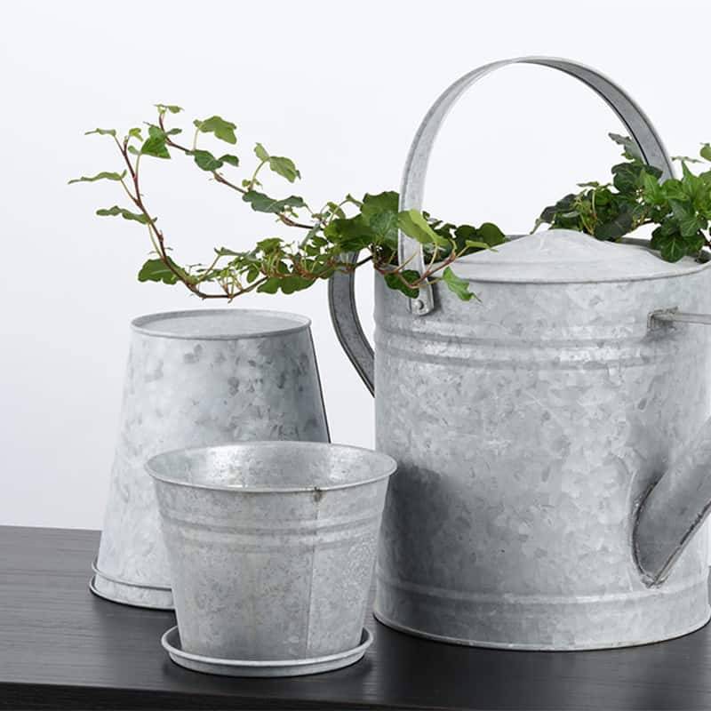 Esschert Design - Pot de fleurs Zinc 12 cm - Esschert Design - Image 2