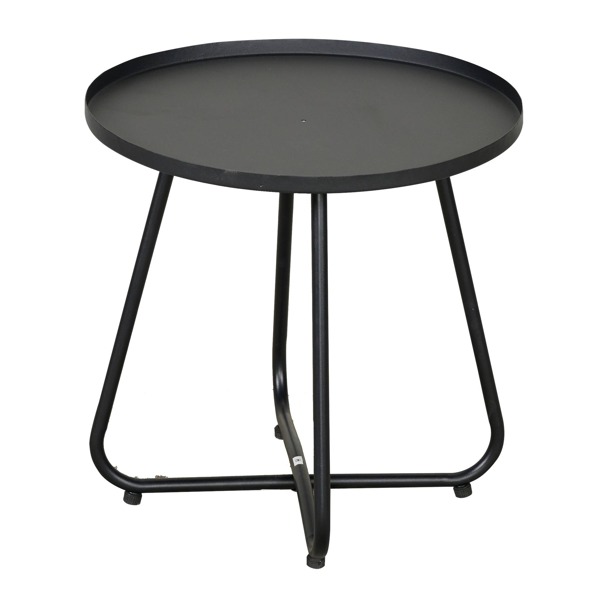 Casa.Pro - Ensemble de bistrot Brienza avec table basse et 2 chaises vert noir casa.pro - Image 6