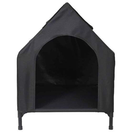 Niche pour chien tissu Oxford étanche et acier pour intérieur et extérieur Noir – ComfortXL Pet Living - Image 4