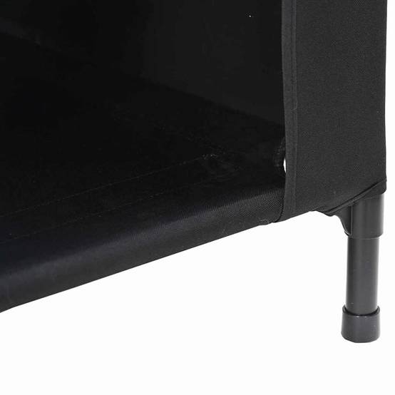 Niche pour chien tissu Oxford étanche et acier pour intérieur et extérieur Noir – ComfortXL Pet Living - Image 6