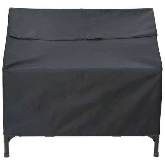 Niche pour chien tissu Oxford étanche et acier pour intérieur et extérieur Noir – ComfortXL Pet Living - Image 5