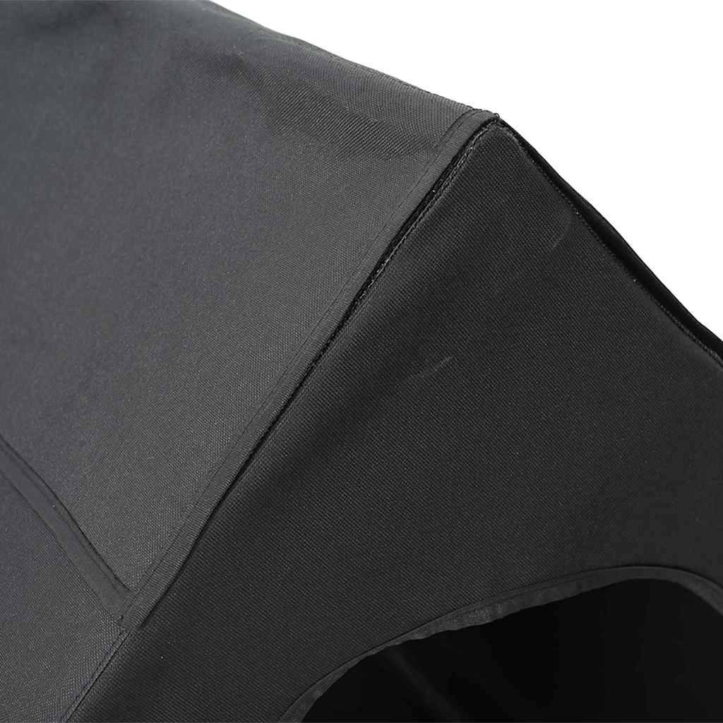 Niche pour chien tissu Oxford étanche et acier pour intérieur et extérieur Noir – ComfortXL Pet Living - Image 7
