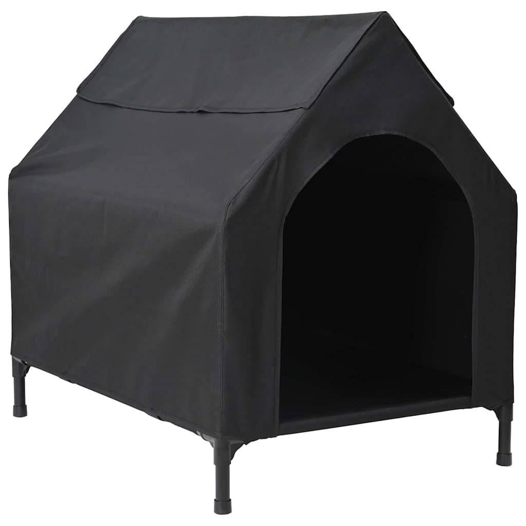 Niche pour chien tissu Oxford étanche et acier pour intérieur et extérieur Noir – ComfortXL Pet Living - Image 2