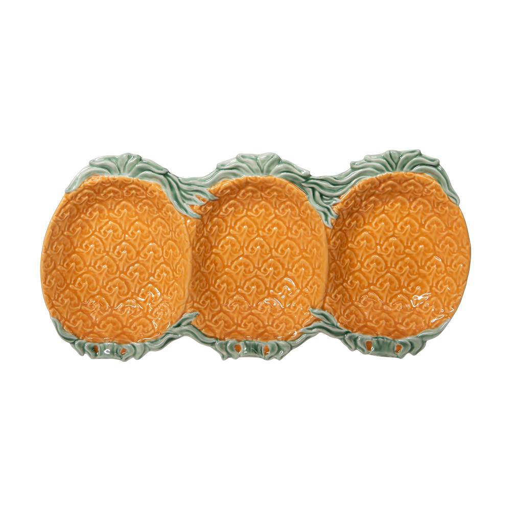 Plat apéritif 42x20 cm Ananas - Image 1