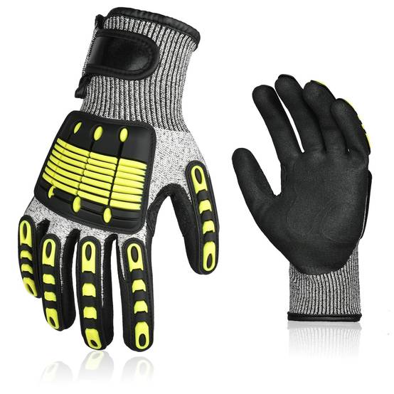Gants de Sécurité Anti-Coupure, Résistants aux Abrasions pour Mécanicien, Jardinage, Logistique et Travaux Manuels - Taille L-Lytech - Image 1