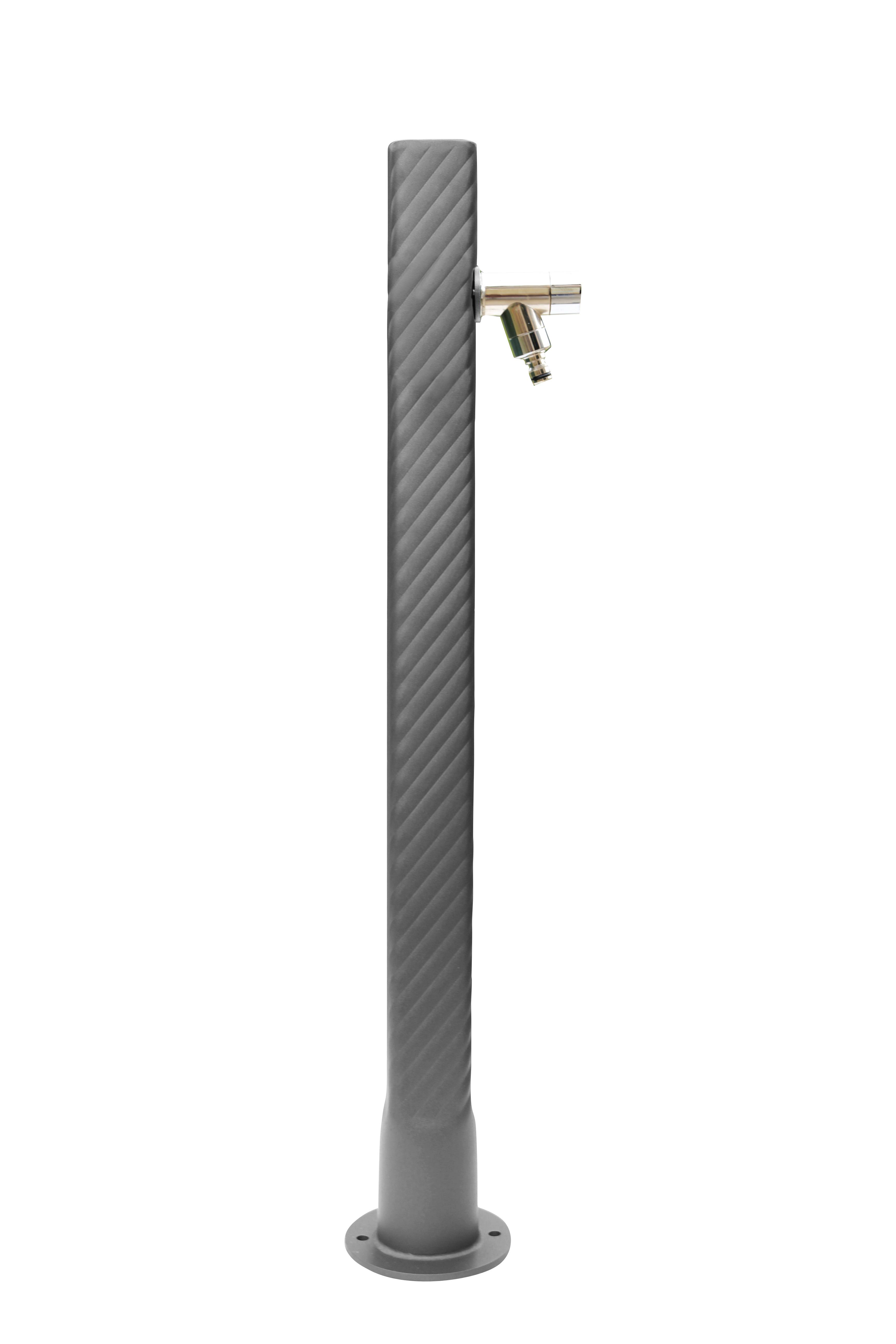 Fontaine borne téthys gris 4111 avec robinet rounded Dommartin H. 95cm X L. 15cm - Image 2