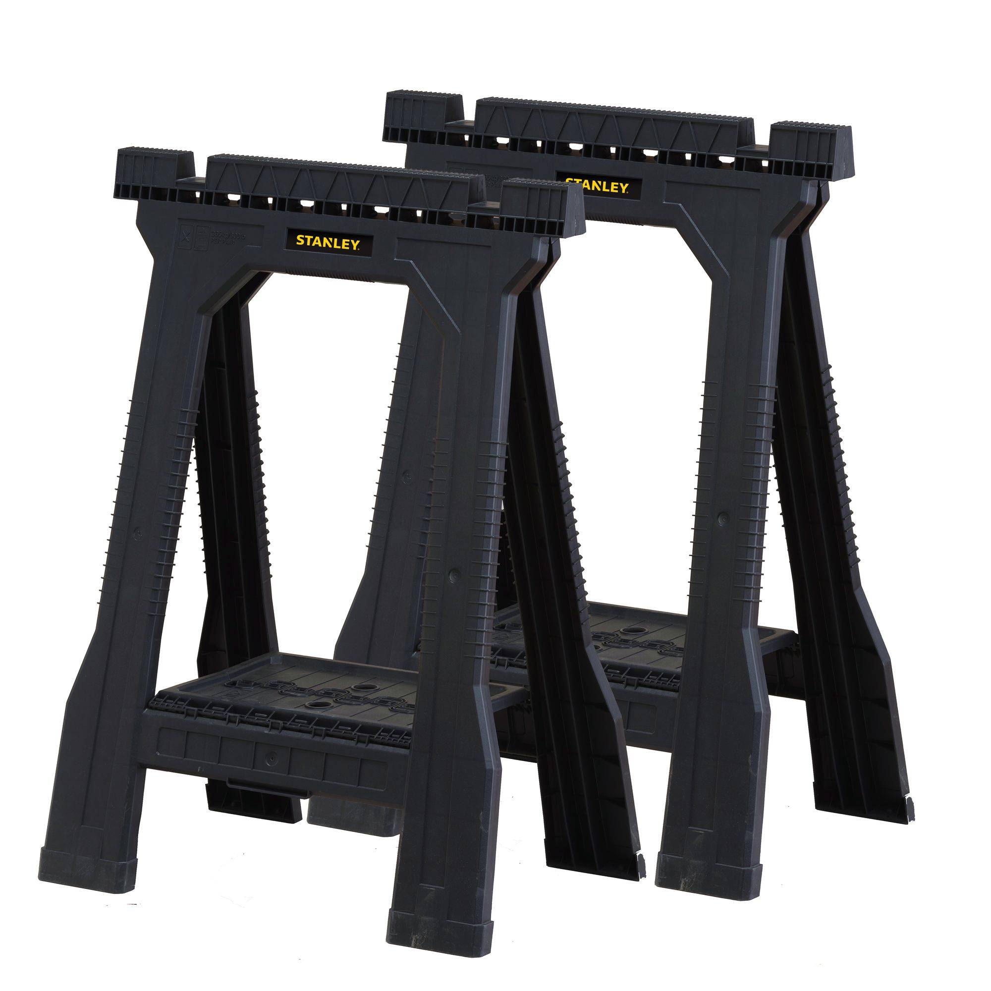 stanley - STANLEY lot de 2 Treteaux pliables Junior Set 362kg STST1-70355 - Image 1